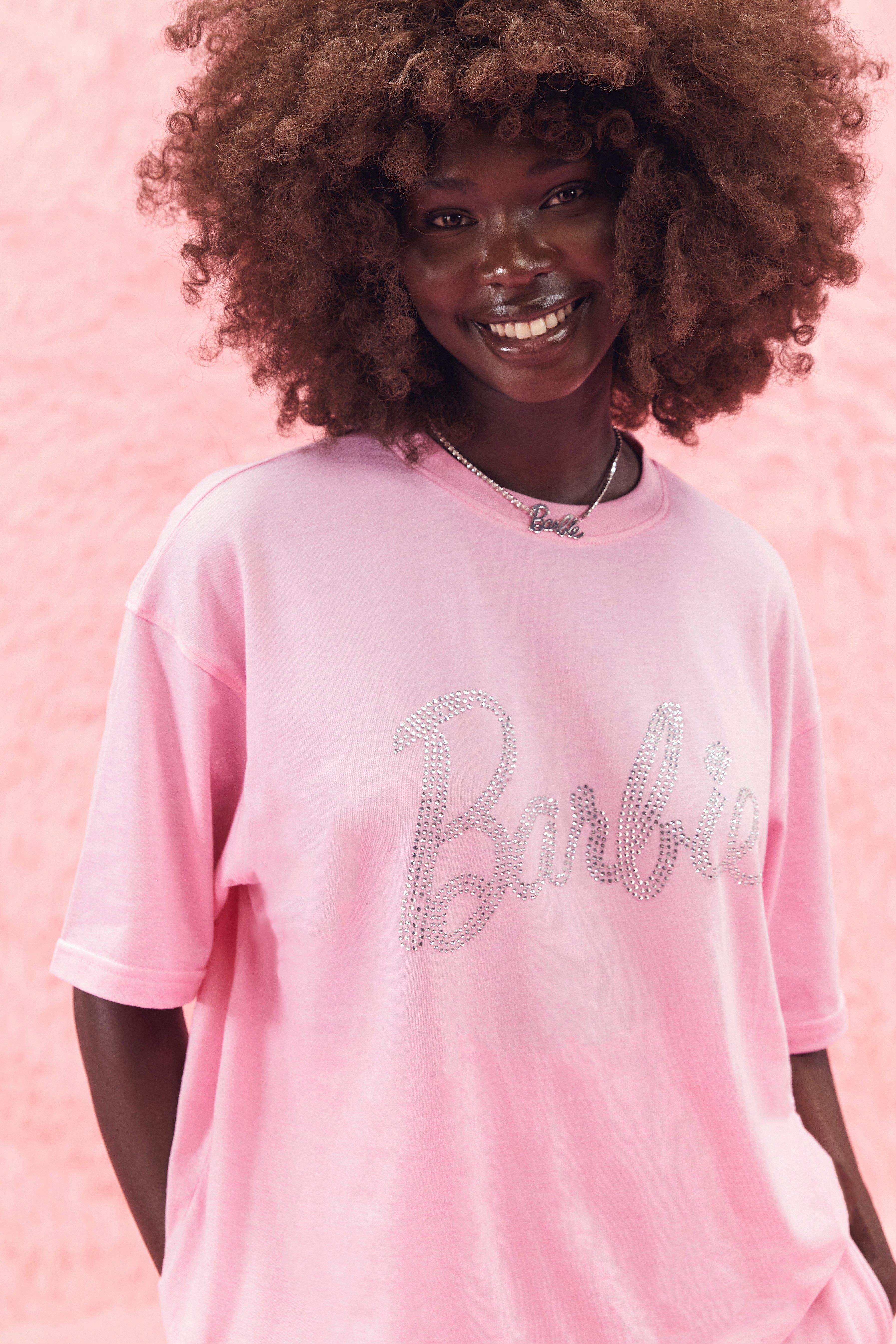 Barbie oversized tee sale